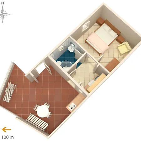 By The Sea Podaca, Makarska - 8536 Appartement Podaca